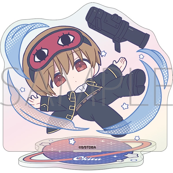 銀魂 ミニアクリルスタンド/ぱすてるぽっぷ 沖田総悟