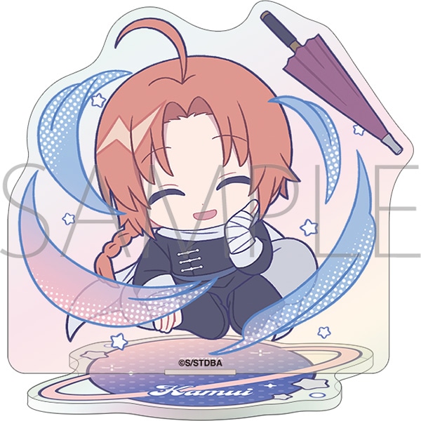 銀魂　ミニアクリルスタンド／ぱすてるぽっぷ　神威