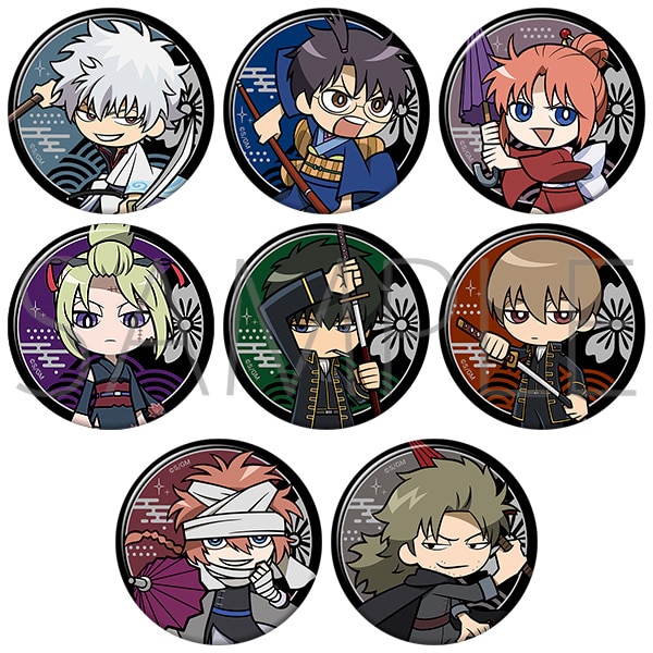 新劇場版 銀魂 -吉原大炎上-　キャラバッジコレクション／吉原大炎上（ミニキャラ）