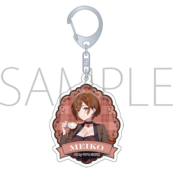 初音ミクシリーズ　ホログラムアクリルキーホルダー／MEIKO