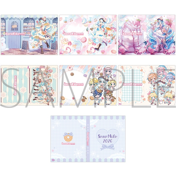 初音ミクシリーズ SNOW MIKU2026/クリアファイルコンプリートセット