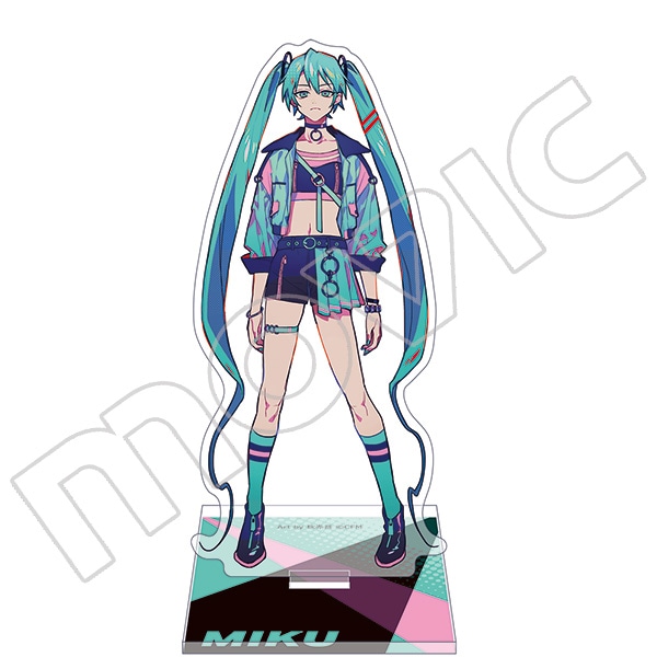 初音ミクシリーズ アクリルスタンド 初音ミク スタイリッシュアイドル 秋赤音 キャラグッズ ムービック