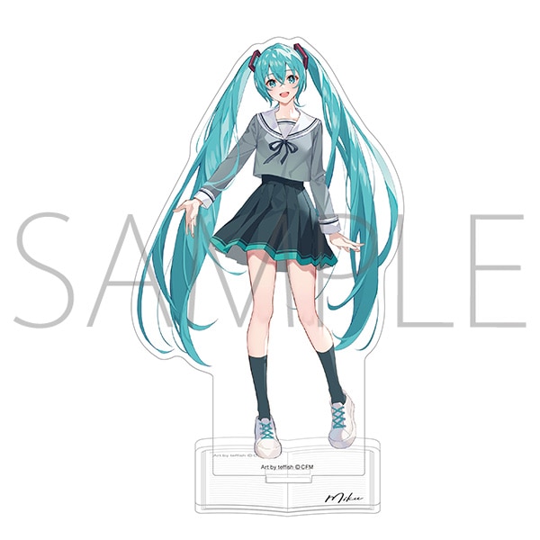 初音ミクシリーズ アクリルスタンド 初音ミク 学生服 teffish: キャラ ...