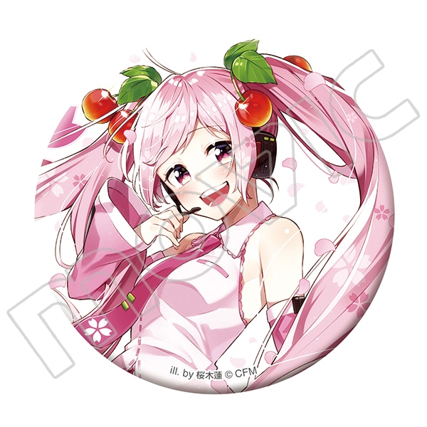 初音ミクシリーズ 缶バッジ 桜木蓮 桜ミク: キャラグッズ｜ムービック 