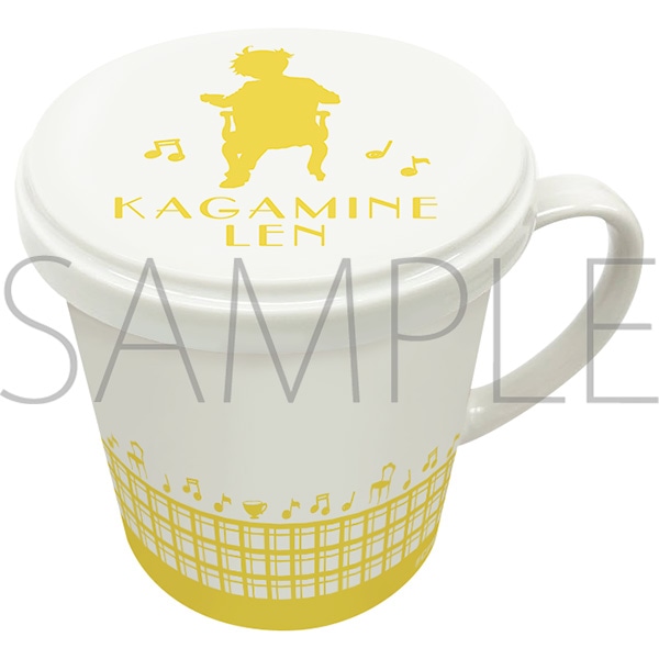 初音ミクシリーズ　ふた付きマグカップ／鏡音レン