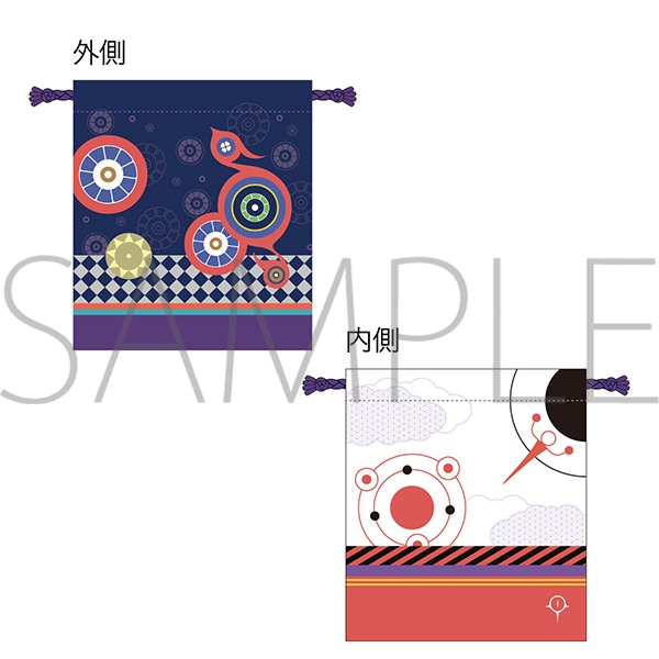 劇場版モノノ怪 第三章 蛇神 ちりめん巾着
