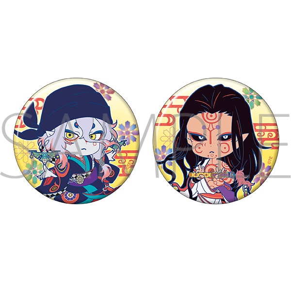 劇場版モノノ怪 第三章 蛇神 缶バッジセット(ミニキャラ)