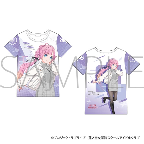 ラブライブ!蓮ノ空女学院スクールアイドルクラブ フルグラフィックTシャツ/安養寺 姫芽
