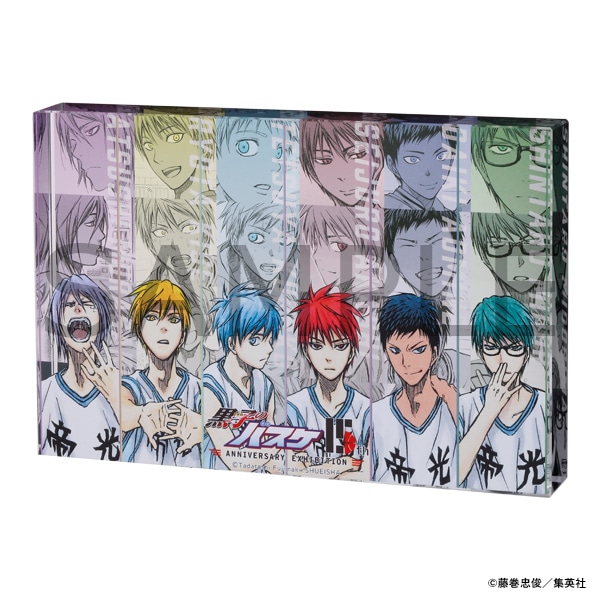 『黒子のバスケ』アクリルブロック 帝光中学校ver. <黒子のバスケ15th ANNIVERSARY EXHIBITION 福岡> 黒子のバスケ原画展 事後通販