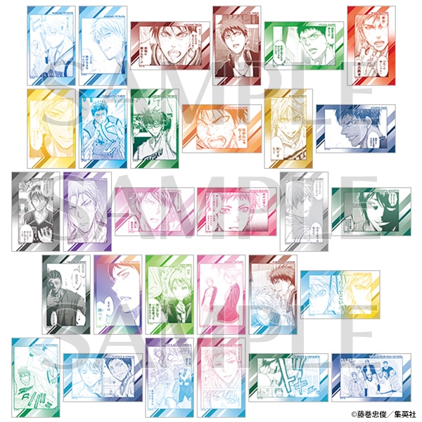 トレーディングクリアカード(全30柄) 黒子のバスケ原画展 事後通販