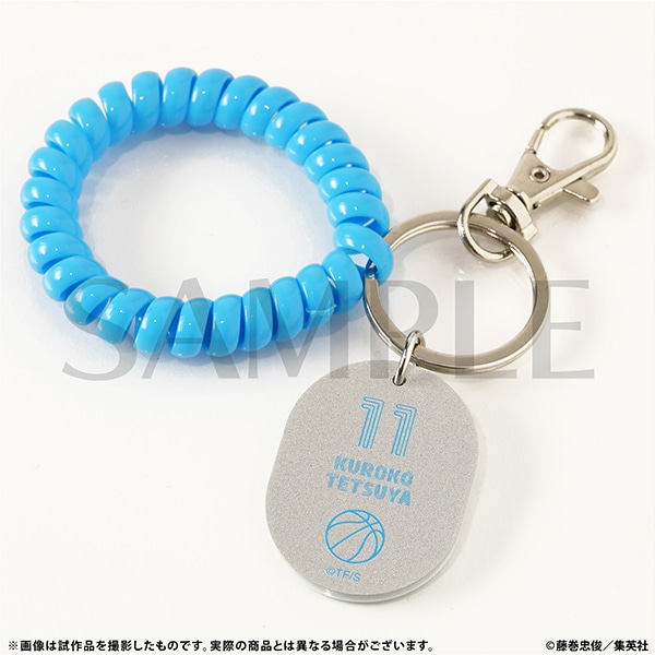 ロッカーキー風キーホルダー 黒子 テツヤ 黒子のバスケ原画展 事後通販