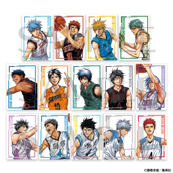 ぺたコレクション(全14種) 黒子のバスケ原画展 事後通販