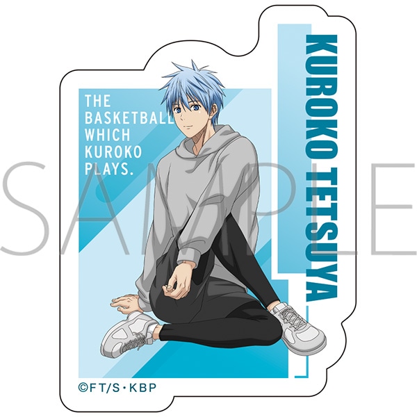 黒子のバスケ　ダイカットステッカー／黒子テツヤ