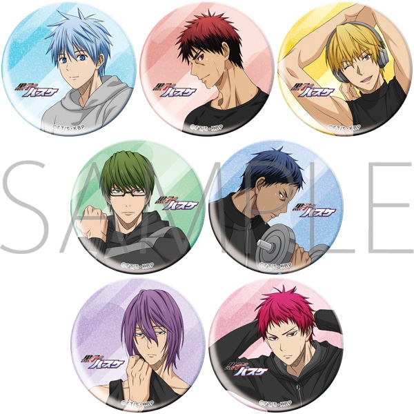 黒子のバスケ　ホログラムキャラバッジコレクション