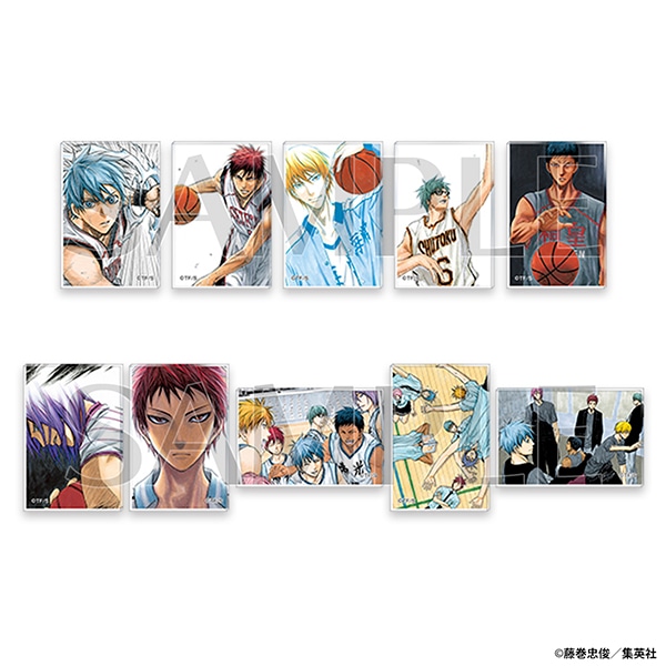 トレーディングアクリルマグネット(全10種) 黒子のバスケ原画展 事後通販