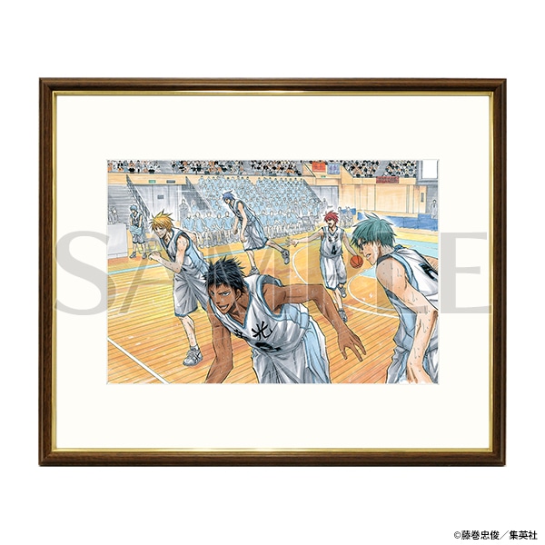 【受注生産商品】『黒子のバスケ』額装高精細複製原画 帝光中学 <黒子のバスケ15th ANNIVERSARY EXHIBITION> 黒子のバスケ原画展 事後通販
