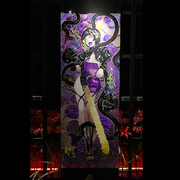 LAM個展-千客万雷- 掛け軸／三毒「瞋」: 会場受注｜ムービック