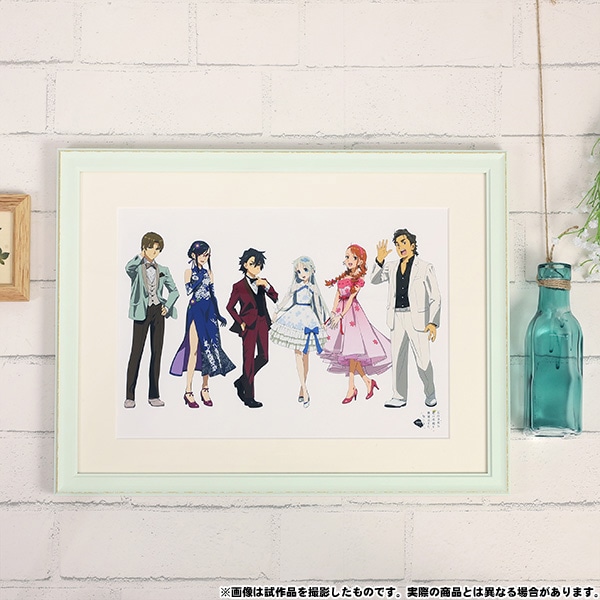 【正規通販】あの日見た花の名前を僕達はまだ知らない　複写原画(非売品) イラスト集、原画集