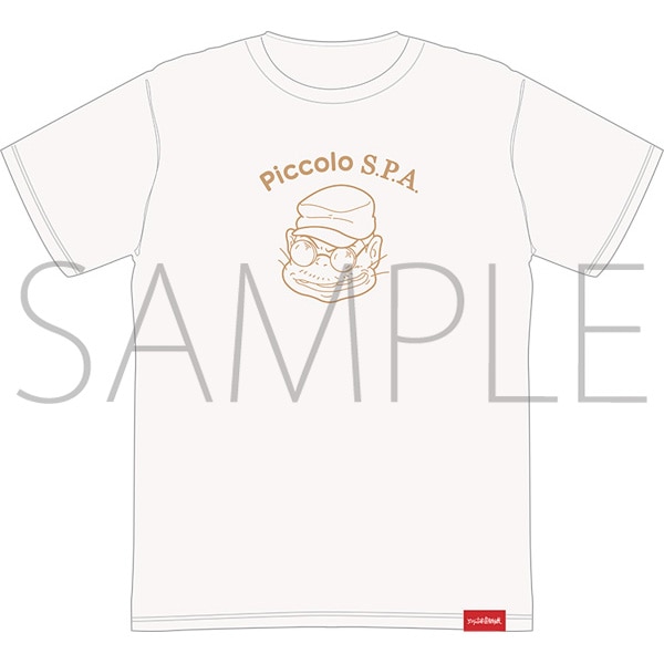 ジブリの立体造型物展 紅の豚 Tシャツ ピッコロおやじ XL