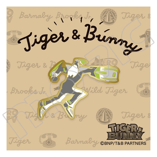 TIGER & BUNNY　ピンズ　ゆるパレット　ワイルドタイガー