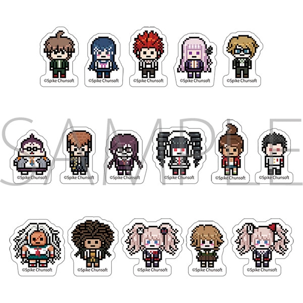 ダンガンロンパ 希望の学園と絶望の高校生　フレークシール／ダンガンロンパ