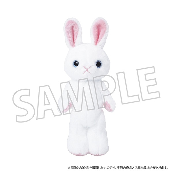 Kuma Meito Plushie Mascot - Fluffy Plush Mascot - Shirousa