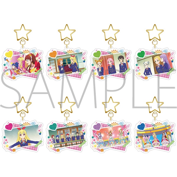 アイカツ！　未来へのSTARWAY アクリルスタンド　３種セット