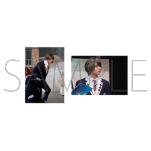 2.5次元ダンスライブ「ツキウタ。」ステージ第15幕「SCHOOL REVOLUTION 月野学園物語 -百年アオハル-」同時通販 涙のアオハル写真館ブロマイドセット(2枚入り)長月 夜