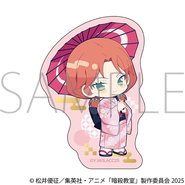 暗殺教室 ステッカー/速水 凛香