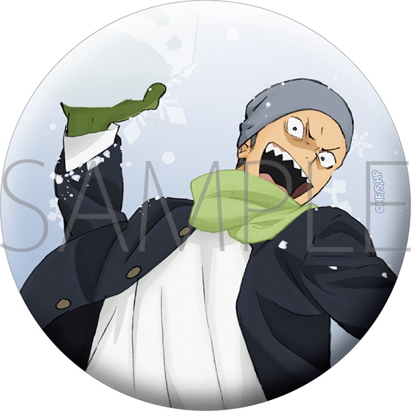 ハイキュー!! グリッター缶バッジ/田中龍之介