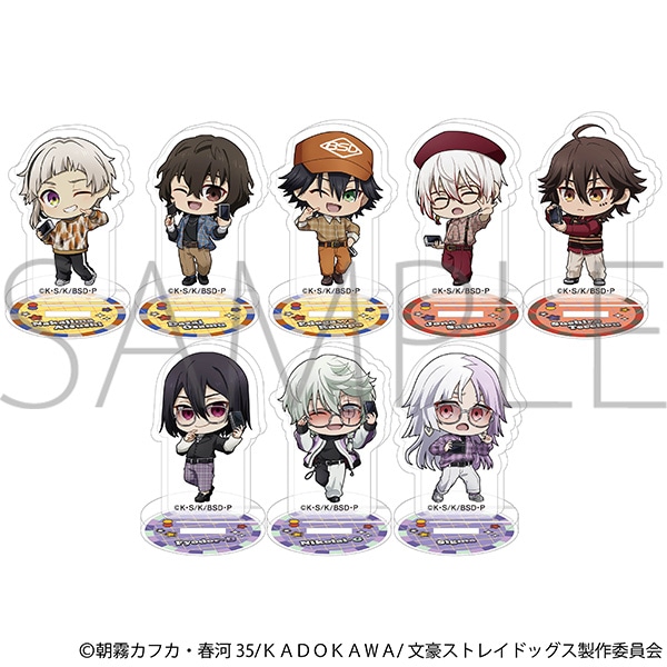 文豪ストレイドッグス ちゅあスタ ミニチュアアクリルスタンドコレクション