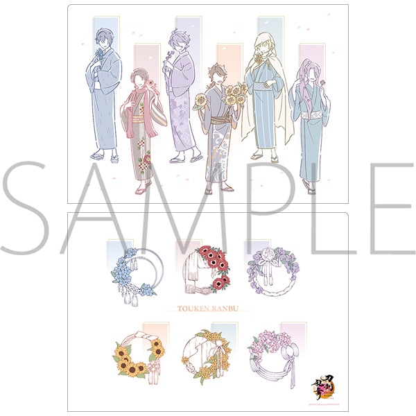 刀剣乱舞ONLINE クリアファイル【受注生産商品】