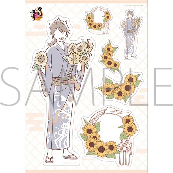 刀剣乱舞ONLINE ウォールステッカー/陸奥守吉行【受注生産商品】