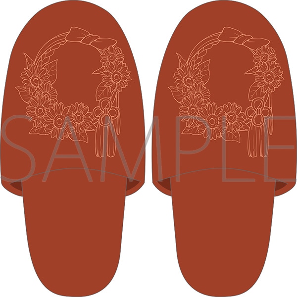 刀剣乱舞ONLINE ルームシューズ/陸奥守吉行【受注生産商品】