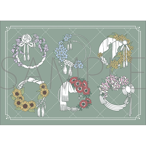 刀剣乱舞ONLINE ラグマット【受注生産商品】