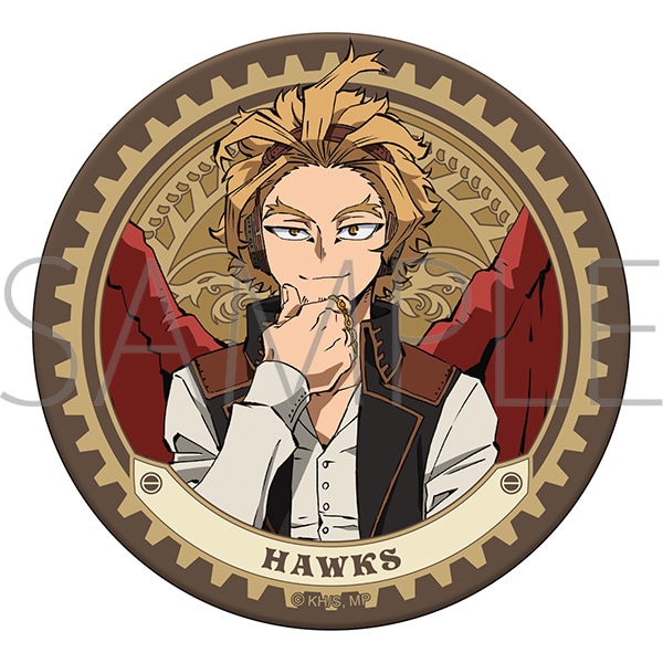 僕のヒーローアカデミア レザーコースター ホークス スチームパンクver.