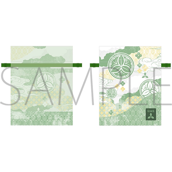 ALIVE シースルー巾着 Growth 華月陰陽録