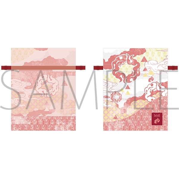 SQ シースルー巾着 SolidS 華月陰陽録