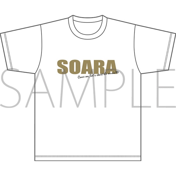ツキノ芸能プロダクション　Tシャツ　SOARA　2L判ブロマイド1枚付き