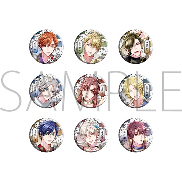 ALIVE キャラバッジコレクション ALIVE 華月陰陽録 全9種