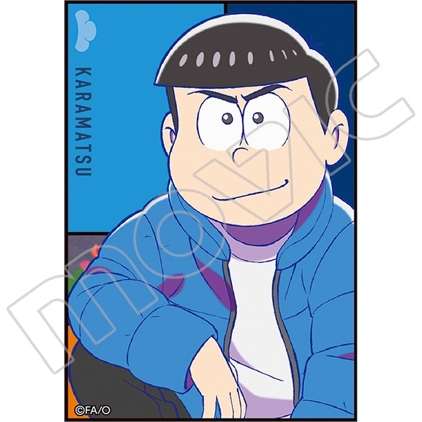 おそ松さん ステッカー カラ松 キャラグッズ ムービック