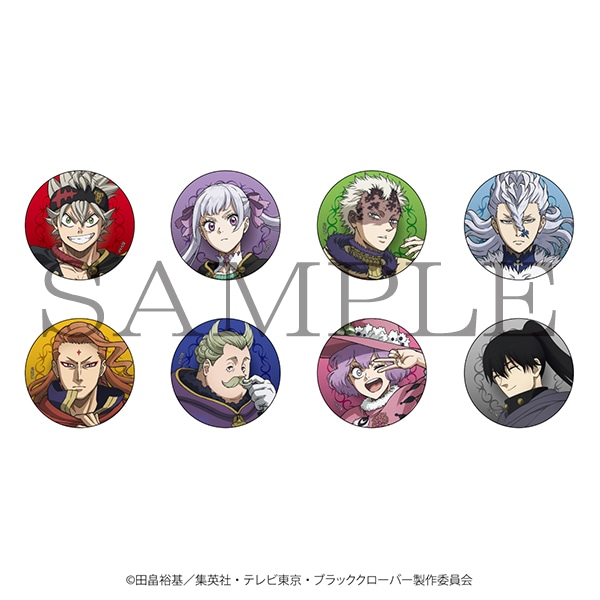 カンバッジ(ランダム) A ブラッククローバー展 事後通販