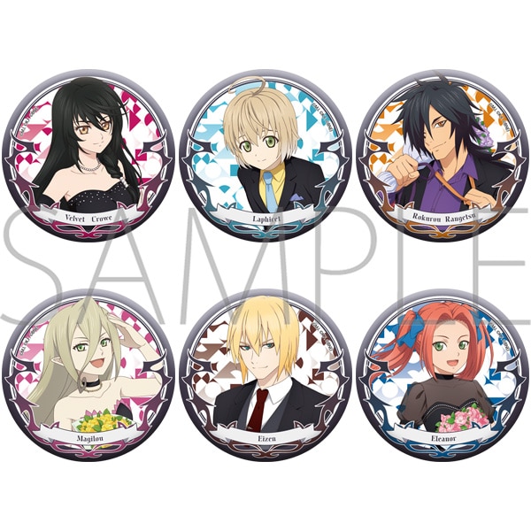 テイルズ オブ ベルセリア キャラバッジコレクション