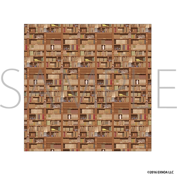 文豪とアルケミスト 大判ハンカチ/帝國図書館 <有魂書の本棚>