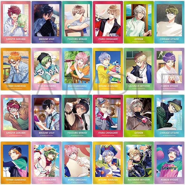 ぱしゃこれクリアVer. 春組&夏組Vol.3 『A3!』MANKAIカンパニー 第二回特別公演記念SHOP 事後通販