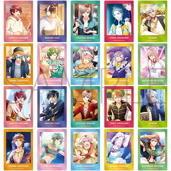 ぱしゃこれクリアVer. 春組&夏組Vol.2 『A3!』MANKAIカンパニー 第二回特別公演記念SHOP 事後通販