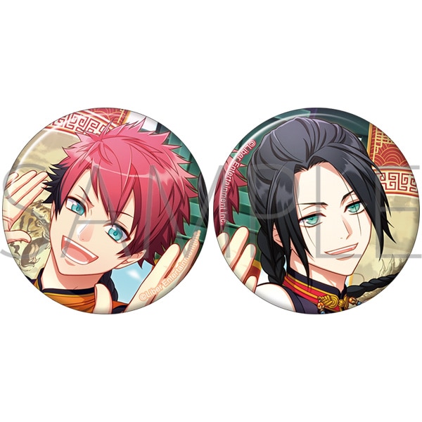 A3! 缶バッジセット/公演オムニバス 燃えよ饅頭拳!