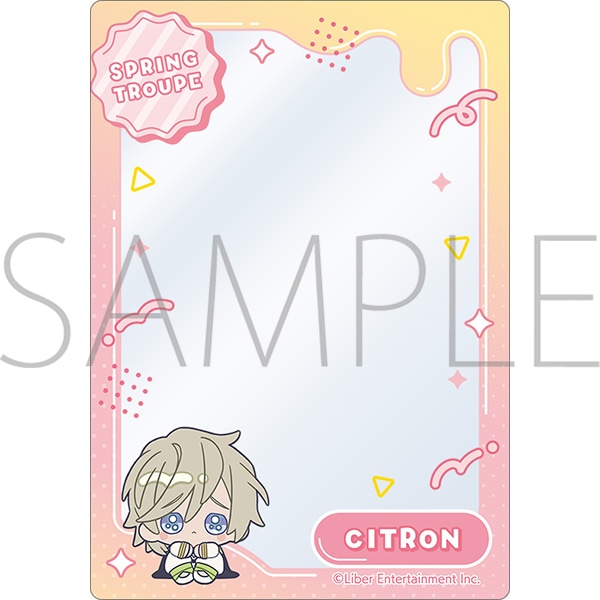 A3! 硬質カードケース/シトロン (みにぴえんず)