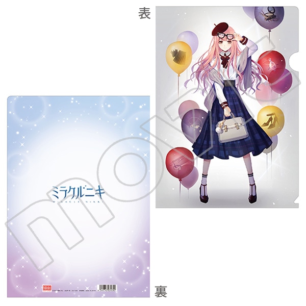 ムービックミラクルニキ クリアファイル 青春シンフォニー キャラグッズmovic