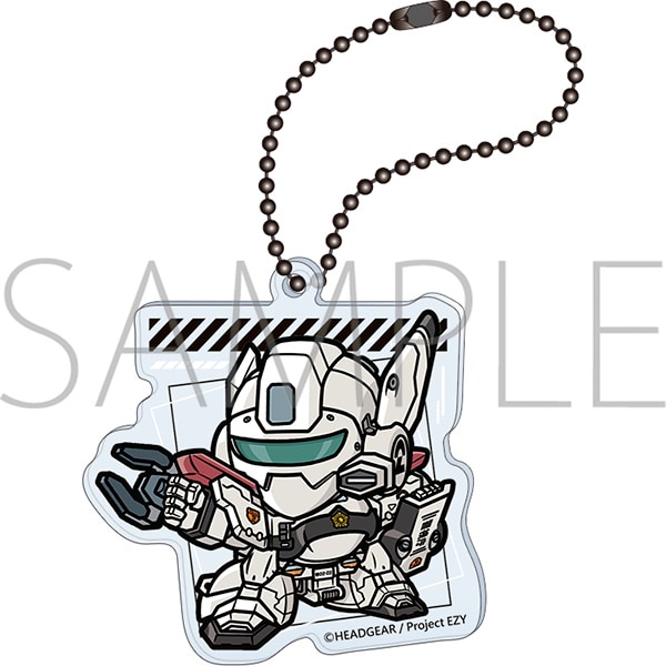 機動警察パトレイバー EZY(劇場版) アクリルキーホルダー/イングラム・プラス 2号機